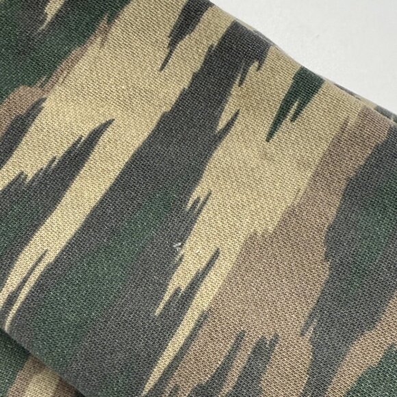 Volcom Camo Hoodie Womens Small 18x21.5 Faux Fut Lined Y2k Camouflage - Picture 12 of 16